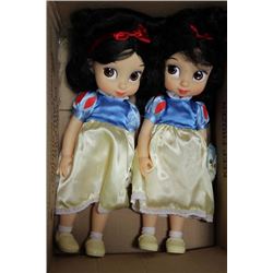 TWO SNOW WHITE DOLLS