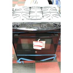 NEW BLACK GE CAFE SLIDE IN GAS STOVE