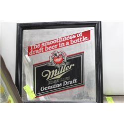 MILLER BEER MIRROR