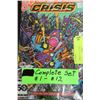 Image 1 : COMPLETE SET #1-12 CRISIS COMICS