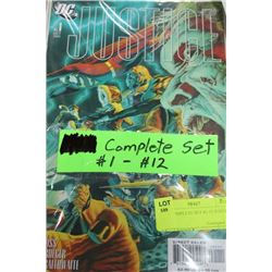 COMPLETE SET #1-12 JUSTICE COMIC