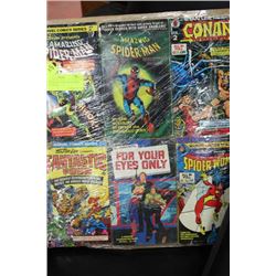 VINTAGE BUNDLE OF (6) GRAPHIC POCKET BOOK