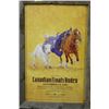 Image 1 : ORIGINAL CANADIAN FINALS RODEO FRAMED IN BARNWOOD
