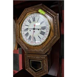 OAK WALL CLOCK