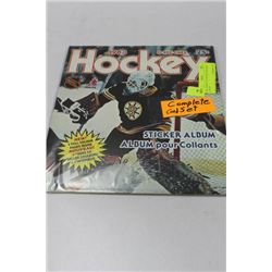 1983 COMPLETE HOCKEY STICKER ALBUM
