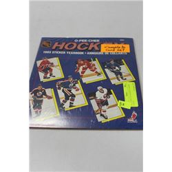 1985 COMPLETE HOCKEY STICKER ALBUM