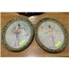 Image 1 : PAIR OF BALLERINA  WALL PAINTINGS
