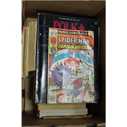 BOX OF CLASSIC MAGAZINES FEATURING ELVIS AND OTHER