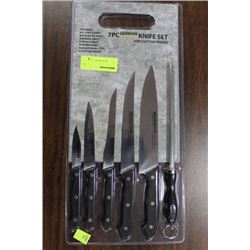 NEW 7 PC GERMAN STYLE KNIFE SET