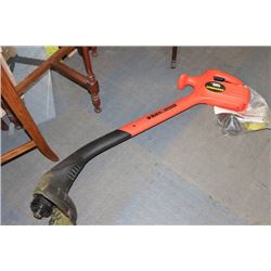 B & D RECHARGABLE WEED TRIMMER
