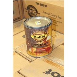 CASE OF 6 TIMBER JACK BIRCH BARK STAIN