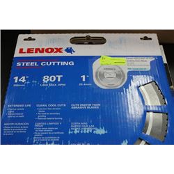 LENOX 14" STEEL CUTTING SAW BLADE