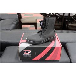 PAIR OF DYNAMIC STEEL TOE WORK BOOTS  7   3E