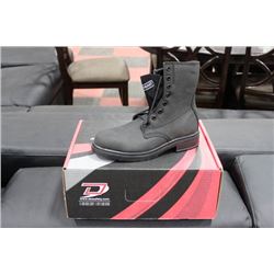 PAIR OF DYNAMIC STEEL TOE WORK BOOTS  8.5   3E