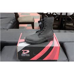 PAIR OF DYNAMIC STEEL TOE WORK BOOTS  8   3E