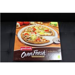 GOOD COOK 14.75" PIZZA BAKING STONE W RACK