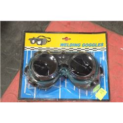 PAIR OF WELDING GOGGLES