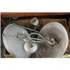 Image 1 : BOX OF LIGHT FIXTURES
