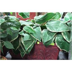 PAIR OF ARTIFICIAL PLANTS