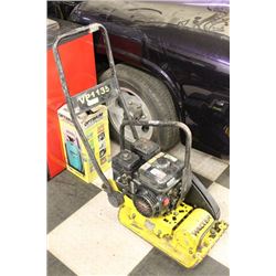 INDUSTRIAL WACKER PAD TAMPER, GAS POWERED