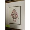 Image 1 : RUTH BADERIAN WATERCOLOR PRINT IN FRAME