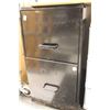 Image 1 : BLACK 2 DRAWER FILE CABINET