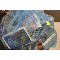 BAG OF VHS TAPES