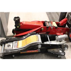 2 INCOMPLETE 1/2 TON HYDRAULIC FLOOR JACKS