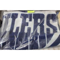 OILER'S THROW BLANKET - 63"LX52"W