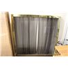 Image 1 : BRASS FIREPLACE CURTAIN SCREEN