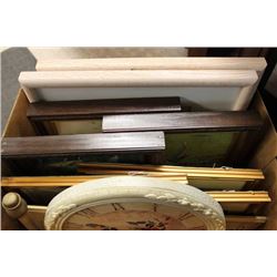 BOX OF ESTATE ART