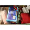 Image 1 : BOX FULL OF NEW MISC. ITEMS