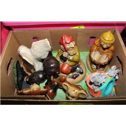 FLAT WITH CURRAYVORDY AND FIGURINES