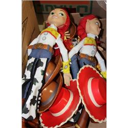 BOX OF TOY STORY TOYS
