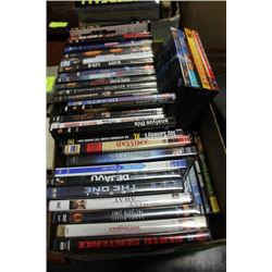 BOX OF APPROX. (70) DVD'S