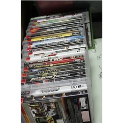 BUNDLE OF (18) PLAYSTATION 3 GAMES, (1)XBOX 360