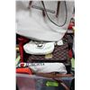 Image 1 : BIN OF 13 REPLICA PURSES, BAGS & WALLETS