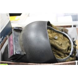 BOX OF MISCELLANEOUS WELDING SUPPLIES INCLUDING