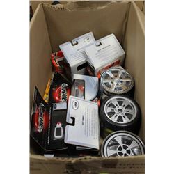 BOX W/ HOTWHEELS COLLECTIONS