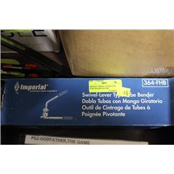 IMPERIAL SWIVEL-LEVER TYPE TUBE BENDER 362-FHB