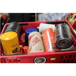 BOX OF ASSORTED AUTO FILTERS