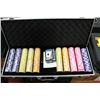 Image 1 : WPT TOURNAMENT PRO SERIES POKER SET IN CASE