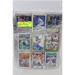 30 SHEETS OF SPORTS CARDS, RANDOM
