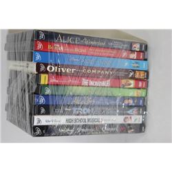 BUNDLE OF 10 WALT DISNEY MOVIES/ 6 CLASSICS