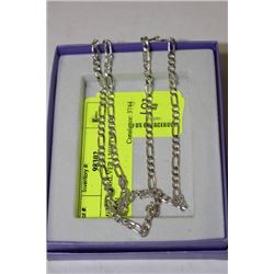 MEN'S 925 SILVER LIGHTWEIGHT CHAIN