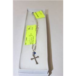 MEN'S .925 SILVER CHAIN WITH .925 SILVER CROSS