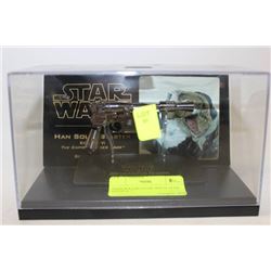 HANS SOLO BLASTER 2006 SCALED REPLICA