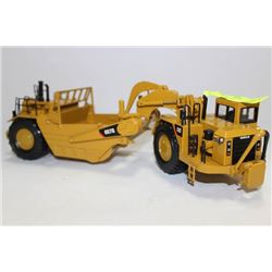 1:50 SCALE DIE CAST EARTH MOVER/SCRAPER