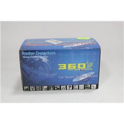 NEW PORSCHE SHAPED FULL BAND 360 DEGREEE RADAR