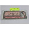 Image 1 : 1954 TWO DOLLAR NOTE WITH VG PREFIX
